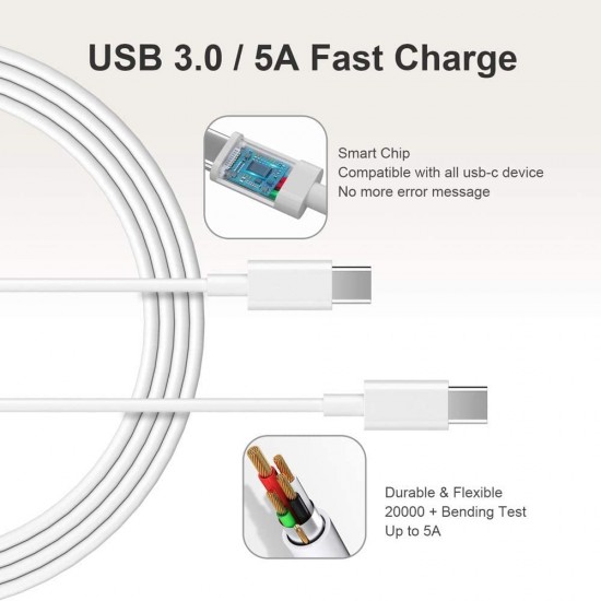 Chargeur Mac Book Pro USB C 61W 2016-2019 tablettes et Smartphones avec Ports de Type C Chargeur Mac Book Pro USB C 61W 2016-2019 tablettes et Smartphones avec Ports de Type C