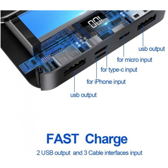 Batterie Externe 10000mAh Mini, Ultra Compacte Chargeur Portable Universel pour iPhone/iPad/Tablette/Samsung Galaxy/Huawei et Autres Smartphones Batterie Externe 10000mAh Mini, Ultra Compacte Chargeur Portable Universel pour iPhone/iPad/Tablette/Samsung Galaxy/Huawei et Autres Smartphones