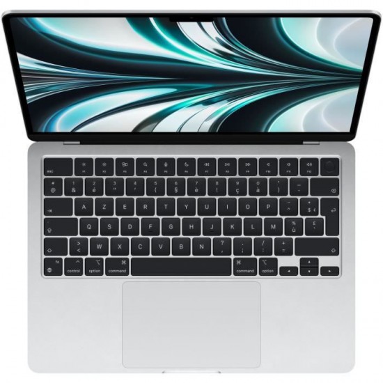 Apple MacBook Air Ordinateur portable 34,5 cm (13.6") Apple M M2 8 Go 256 Go SSD Wi-Fi 6 (802.11ax) macOS Monterey Argent Apple MacBook Air Ordinateur portable 34,5 cm (13.6") Apple M M2 8 Go 256 Go SSD Wi-Fi 6 (802.11ax) macOS Monterey Argent