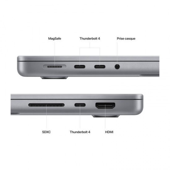 Apple MacBook Pro M2 Pro Ordinateur portable 41,1 cm (16.2") Apple M 16 Go 512 Go SSD Wi-Fi 6E (802.11ax) macOS Ventura Argent Apple MacBook Pro M2 Pro Ordinateur portable 41,1 cm (16.2") Apple M 16 Go 512 Go SSD Wi-Fi 6E (802.11ax) macOS Ventura Argent