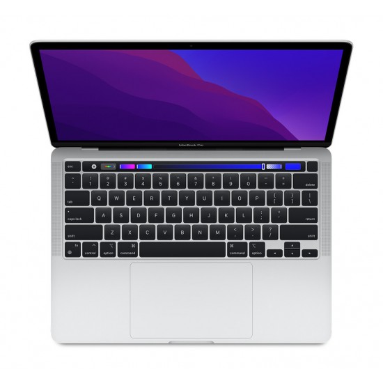 MacBook Pro Touch Bar 13" 2020 Apple M1 3.2 Ghz 8 Go 256 Go SSD Argent