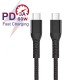 Câble USB C vers USB C 3.1 Gen 2 60W PD Charge Rapide Vidéo 60Hz Data Sync à 10Gbps Compatible avec Macbook Pro Macbook Air Galaxy S21 Ultra S20 S8 Note 10