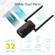 Amplificateur WiFi sans Fil Puissant – Repeteur 1200mbps 5Ghz et 2.4Ghz, WiFi Extender le Signal Couvre jusqu’à 140 m² Amplificateur WiFi sans Fil Puissant – Repeteur 1200mbps 5Ghz et 2.4Ghz, WiFi Extender le Signal Couvre jusqu’à 140 m²